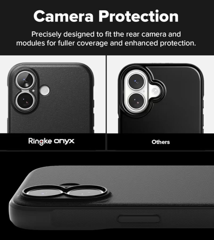 حافظة اونيكس رنگكي صناعة كورية للايفون 17 ماگسيف iPhone 17 Ringke Onyx for iPhone 17 Case, MagSafe

اكثر حافظة بريميوم وفخمة للايفون 17 متوفرة حالياً
(نسخة الMagSafe مو العادية) 
بيها لزمة قوية ومو ثخينة ونفس الوقت تحمي الشاشة بشكل مباشر وتحمي الكاميرا
المواد PTU مرن
صناعة كورية 
Ringke Onyx for iPhone 17 Case, [Compatible with MagSafe] Oil & Dirt Resistant, Individual Lens Covers for Cameras, Non-Slip Enhanced Grip Lightweight Cover - Magnetic Black

توصيل لكل أنحاء العراق متوفر
بسعر 40 الف شامل التوصيل 

للطلب خاص او واتساب 
***********
