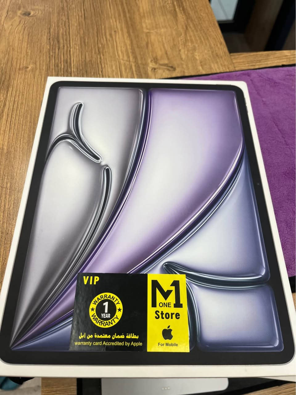 iPad Air 6 13-inch 128gb
Battery 🔋 100%
خاوينى 100% 
كارتون و كامل ئه شياى له گه له 
شوين هه ولير أربيل, العراق


**إذا كنت صاحب هذا الإعلان وتريد حذفه لأي سبب، رجاءا أرسل رسالة إلى الدعم الفني**