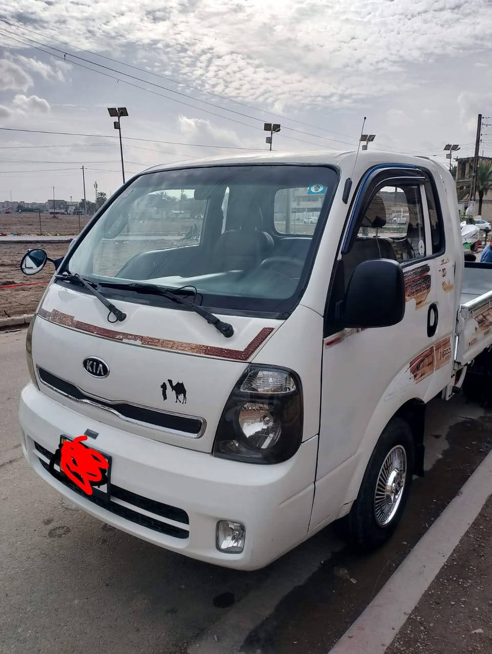 اللهم صل على محمد وال محمد
للبيع كيه عموشه موديل 2007 رقم بغداد انكليزي مشروع وطني مكفوله من كير ومحرك وكسن وشاصي السعر 87 بيهه مجال حك جيتك العنوان بغداد الغزاليه لهاتف ***********
