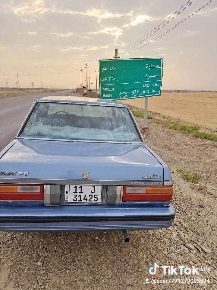 السلام عليكم سوبر موديل 1984 كير عادي مكينه وكير بلاديه  معمره جديد تبريد شغل قطعتين صدرها نضيف داينمو سلف كله جيد كهربائيات كلها شغاله مابيها اي نقص عارضها 35وبيها مجال للاستفسار *********** بغداد, العراق
