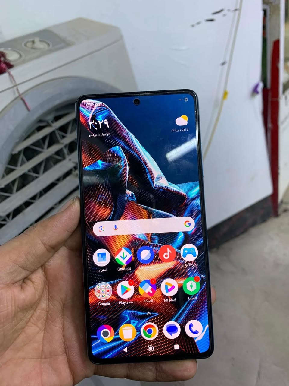 بوكو اكس 5بروه ذاكرته 256 بدون ملحقات مكاني نجف استفسار خاص او واتساب.    ***********سعر.  150قفل قفل
