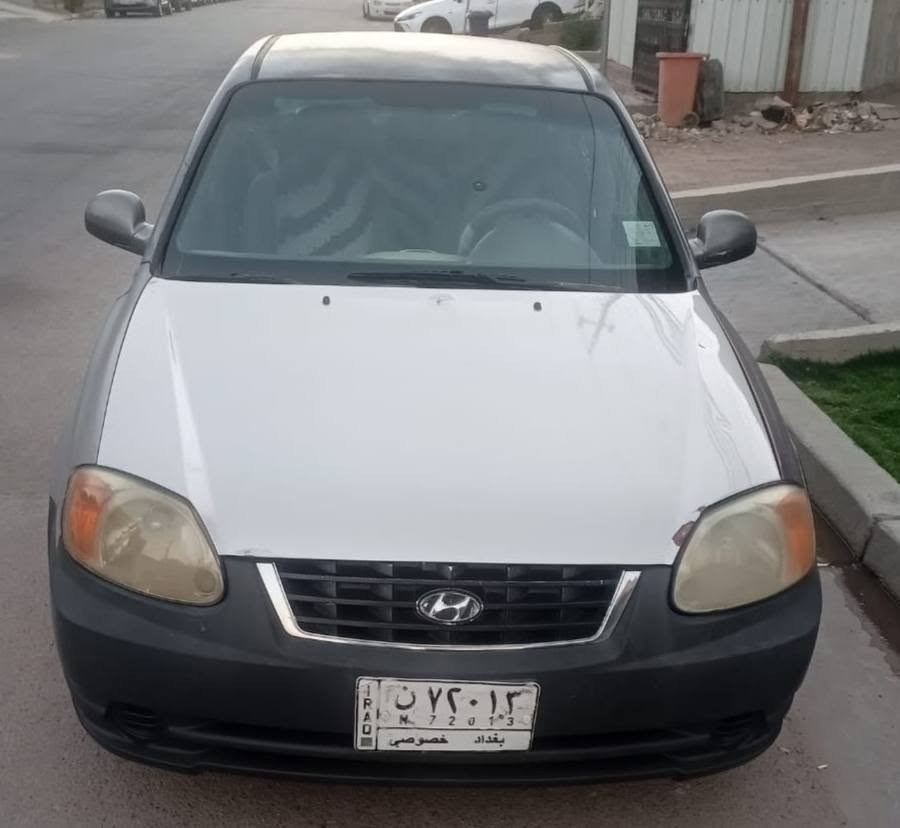 السلام عليكم ..
اكسنت 2004 وارد امريكي محرك 1500
كير أوتوماتيك 
للاستفسار خاص
***********
