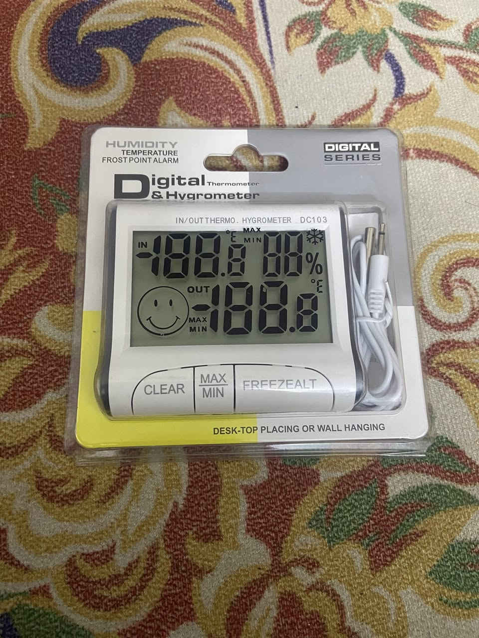 جهاز قياس الرطوبة والحرارة ب5


**إذا كنت صاحب هذا الإعلان وتريد حذفه لأي سبب، رجاءا أرسل رسالة إلى الدعم الفني**