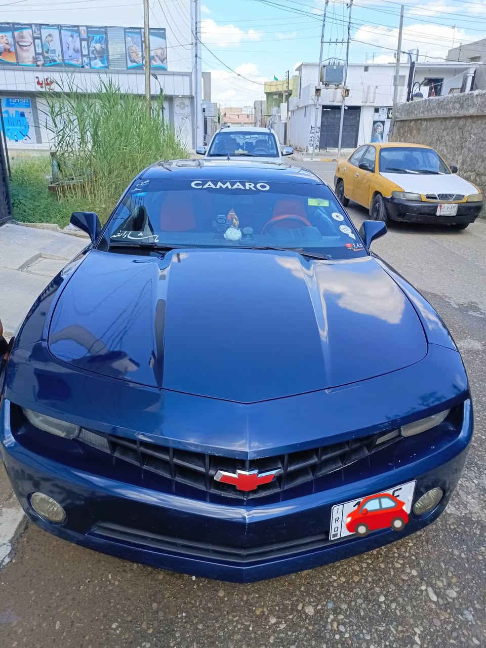 للبيع كمارو 2010 رقم بغداد مشروع وطني  سيارة جاهزة فول مواصفات محرك 3600 ستة سلندر سعر 75 بيها مجال مكان السيارة طوز خورماتو ***********
