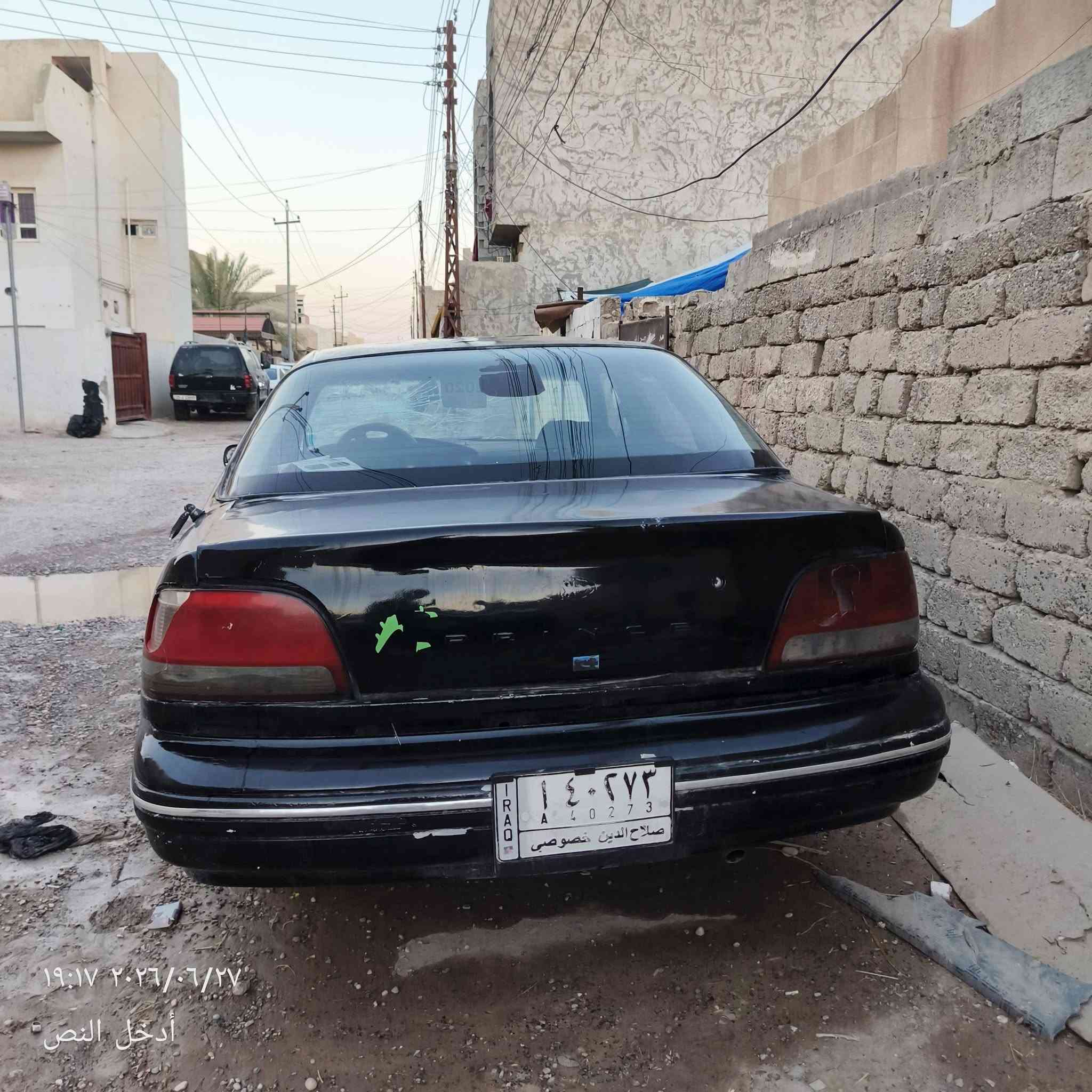 اسلام عليكم دايو برنس فراشه للبيع موديل 1996 كير او محرك خير من الله سنويه 2027 مشروع وطني نضافه السياره كدامك كهربائيات شغاله السعر 30 ورقه او بيهة مجال لشراي مكان صلاح الدين تكريت 
رقم الهاتف : ***********
رقم الهاتف : ***********
