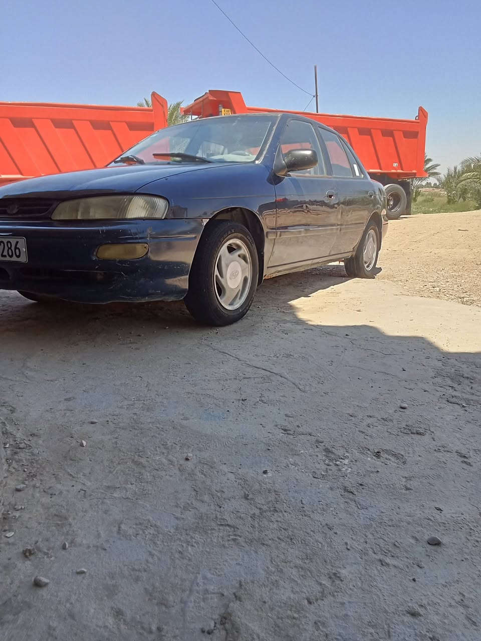 البيع كيه سيفيه موديل 95 محرك مفتوح كير عادي سياره جاهزه رقم بغداد بسمي تبريد شغال  سعر 36 رقم ***********
