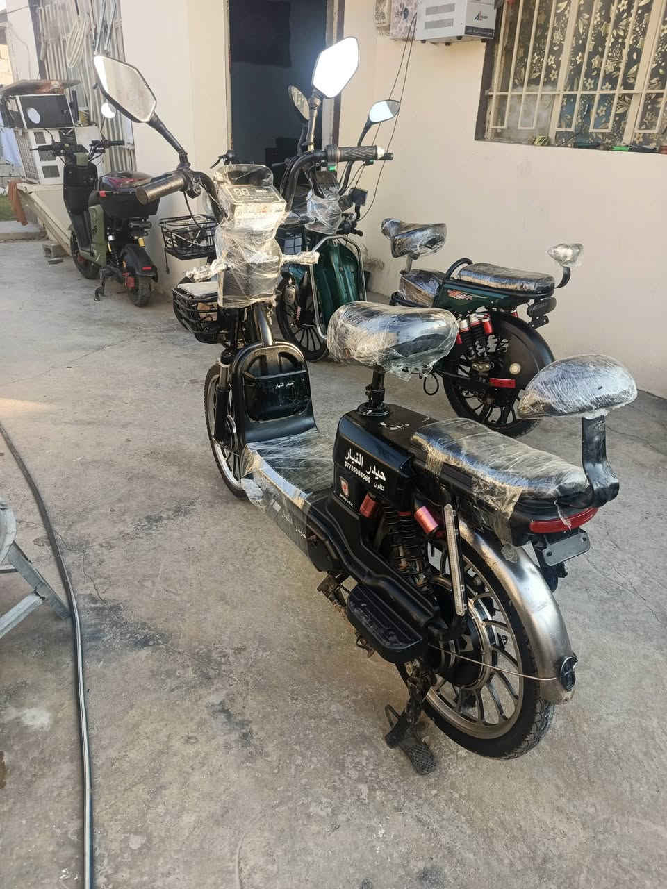 سلام عليكم دراجه شحن 5بطاريات دراجه نضيفه خير من الله  سعرها 250او بي مجال مكاني ديالئ بعقوبه تحرير  الستفسار اتصال برقم ***********

