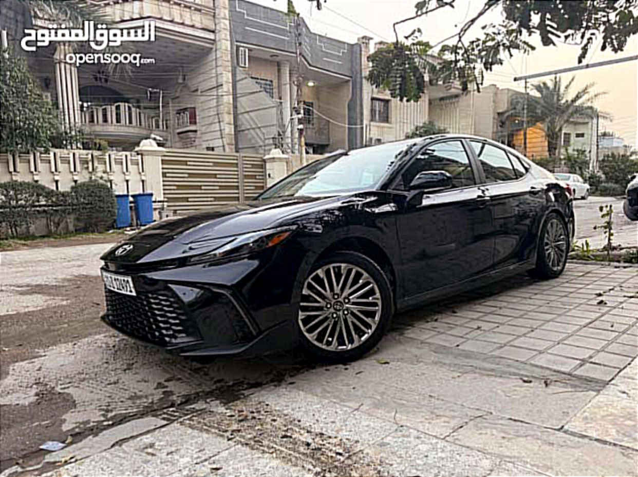 مراحب 
كامري موديل ٢٥ 
حادث خلفي بدون ايرباك 
السياره فقط بدون سلايد ولا كشنات جلد
نقاط عمياء 
ورادار امامي وجانبي وخلفي 
تبريد قطعتين السياره جديده حيل
السعر ب ٢١ و ٥ ورقات 
يعني ٢١٥٠٠$ 
مكاني بغداد منصور 
مرقم باسمي 
تحويل ثاني يوم 
واجتي بيها شخط بالبنيد صبغت ع كده وصور الحادث موجوده بالخاص 
رقمي 
***********
