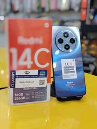 وحش الاجهزه  ريدمي 14c    بمعالج من هيليو G81 الترا يعني بالالعاب سلس ...