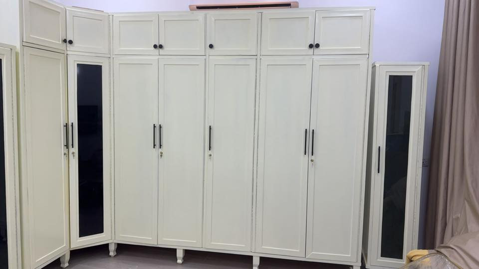 السلام عليكم
للبيع غرفة نوم نجاره عراقيه وتصميم تركي طابقين ( غير مستخدمه نهائياً ) السعر النهائي 2500
للاستفسار ***********
