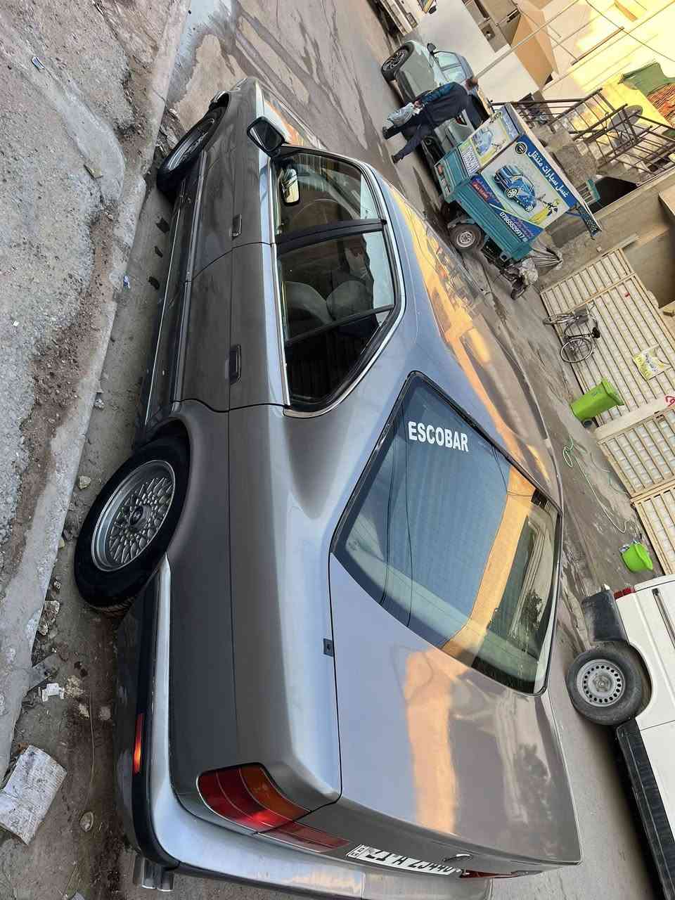 BMW 1990
رصاصي گير عادي 6سلندر مسكر عدل فتحه سلايت 
كير ومحرك وتبريد خير من الله 
 رقم سليمانية 
السياره فول عادي 
صدر امامي خلفي خير من الله 
السياره كلشي بيها جديد 
ادامه كامله للمحرك 
بلكلت نوزلات لايتات باتري شوته فلاتر كله جديد 
السياره نظيفه ومايحتاج الها شي 
***********
مكاني بغداد الدورة 
سعرها 58

