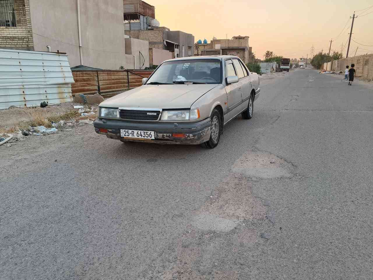 للبيع مازدا موديل 93 رقم كركوك مشروع وطني في أي محافظة تتحول سنويه لغايه 30رقم موبايل *********** تحويل جديد هزه جديده السعر 35$  السياره مكفوله من الدعاميه إلى الدعاميه محرك حجم 1800 وكير اوتوماتيك مكفول لاضربه ولاصبغ ولاتبديل تبريد ثلج كهربائيات كله شغاله دواخل نضيفه فول تخم تاير حداده خلفي وامامي جديد ماتحس بطسه السياره مامتعوبه مال جناي مكاني بغداد
