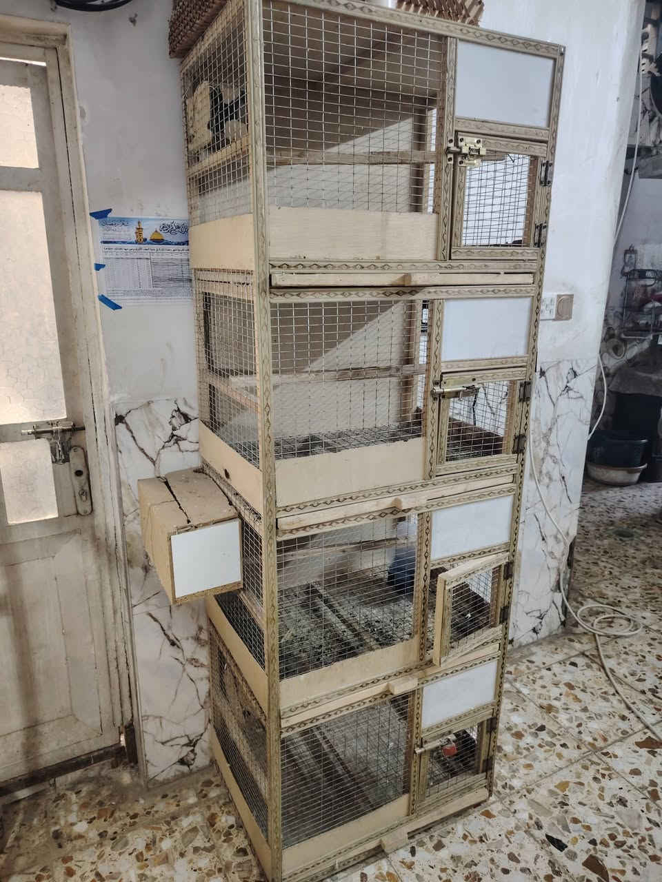 سلام عليكم البيت قفص 110 وبي مجال مكاني نجف ***********
