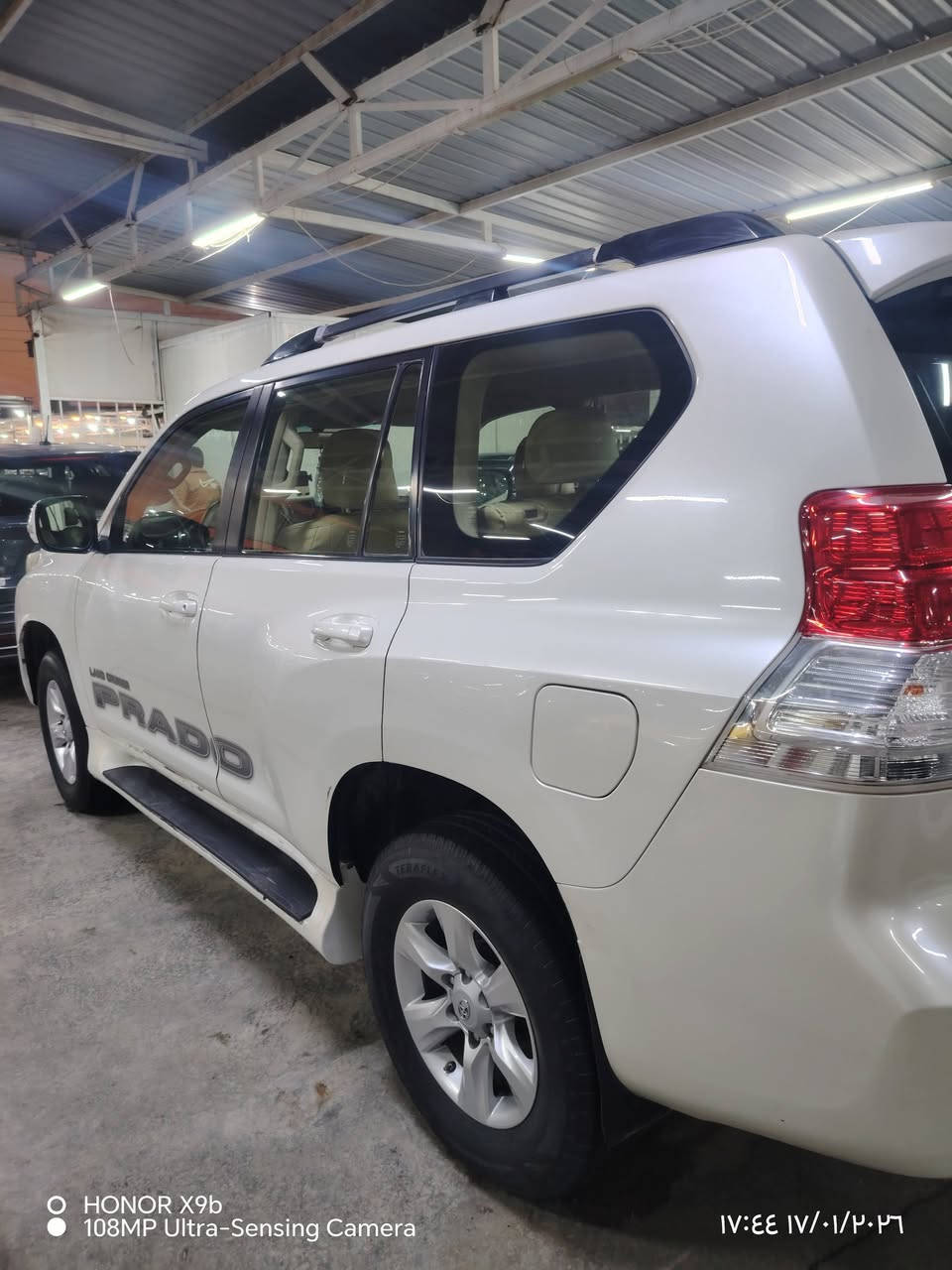 برادو ٢٠١١ مكفوله من لصبغ محرك ٢٤٠٠ مفتوح بس لكيس عل شركه ماشيه ٢٥٠٠ رقم سليمانيه انكليزي تحويل ثاني يوم السعر ٢٢٠ وبيه مجال مكاني بغداد اليوسفيه ناحية الرشيد رقم الهاتف ***********
