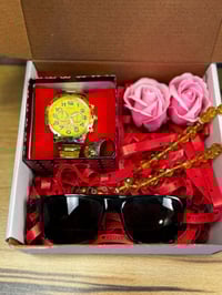 بوكس هدية نازك • ساعة • محبس