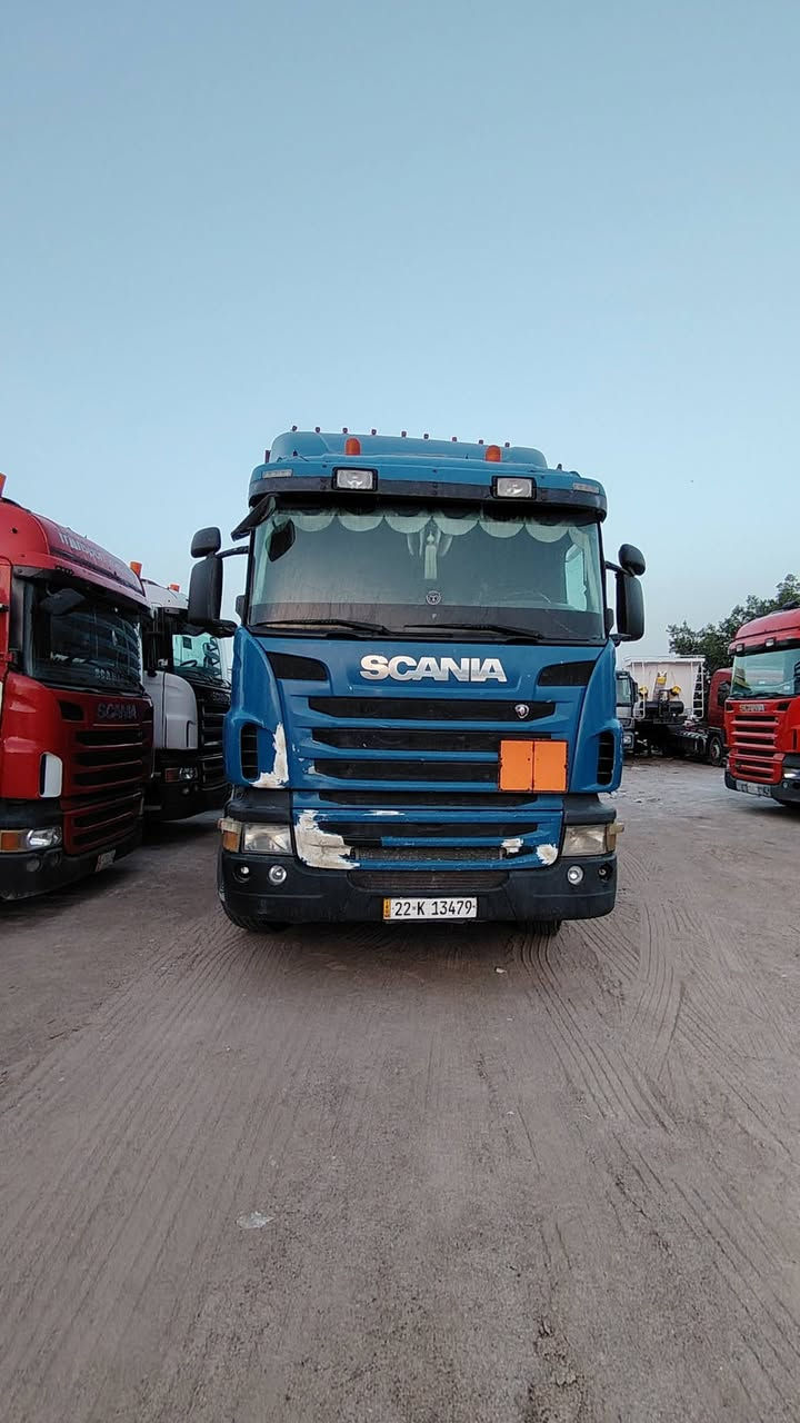 للبيع سكانيا 2010 مكينه G400 كير اوتماتيك عرجه رقم اربيل سحال خلفي تك تاير جاهزه للعمل السعر 290$ وبيه مجال العنوان البصره الزبير المعارض معرض المهدي للأتصال *********** ابو علي ***********
