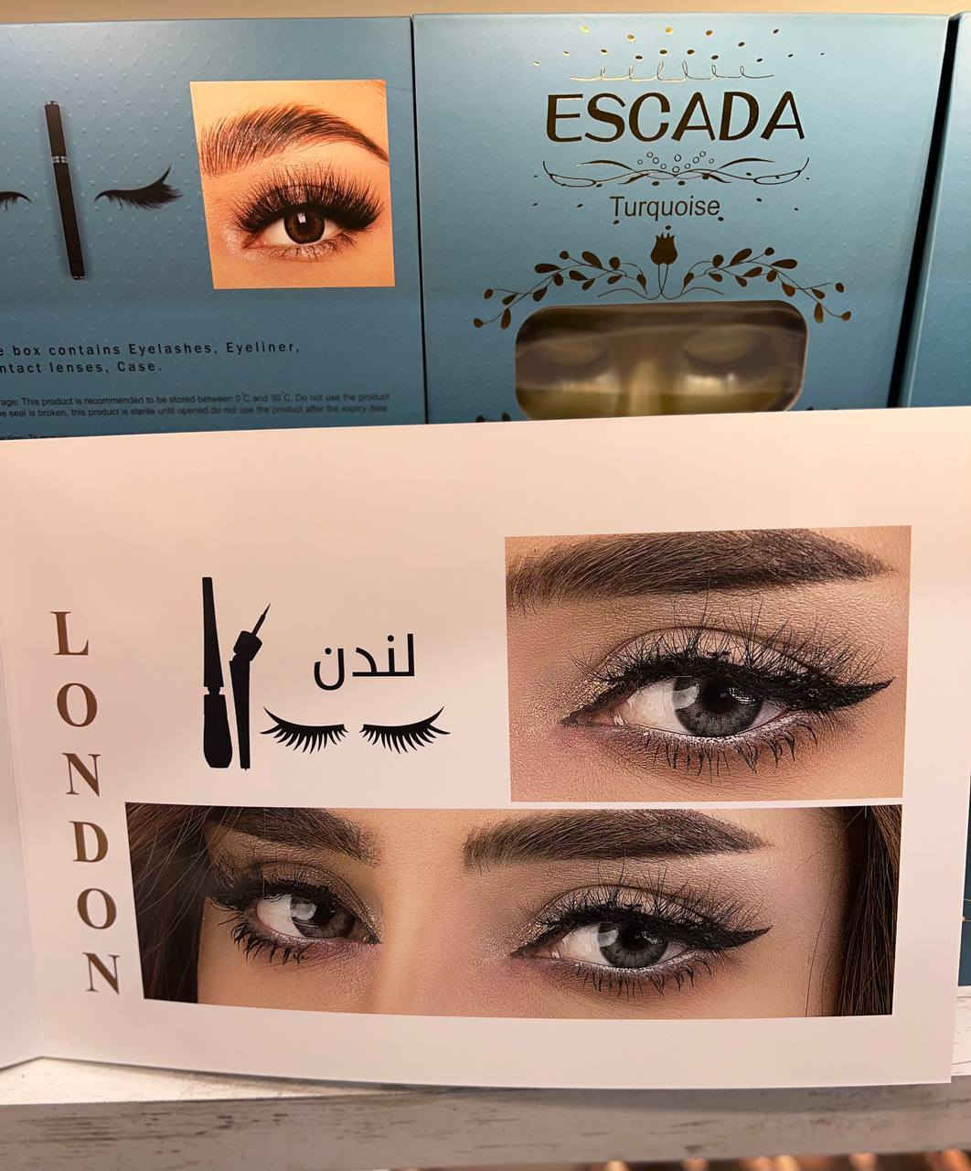 بكج عدسات اسكادا ESCADA Turquoise Las Vegas 👀💎
عدسات سنوية مريحة جداً، خفيفة وآمنة، ما تسبب حساسية وتكدرين تلبسيها لأكثر من 12 ساعة بدون تعب ✨
متوفرة بـ 9 ألوان وتبرز جمال واتساع العين 💕
 البكج يحتوي على :
• عدسات لاصقة
• رموش فوليوم طبيعية
• آيلاينر سواد فاحم
• حافظة عدسات مع أدوات تنظيف


**إذا كنت صاحب هذا الإعلان وتريد حذفه لأي سبب، رجاءا أرسل رسالة إلى الدعم الفني**
