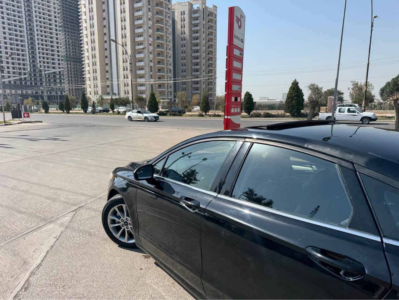 فۆرد ڤیوژن ڕەش
مۆدێل ٢٠١٧ SEL
مەکینە ٢.٥ بێ تۆڕبۆ (مەرغوب)
پێش و پشت کەپس و بێ ئێرباگ
فول فول مواسەفات
سڵاید 
٣ شاشە و کارپلەی
١٢ سەماعە
تەبرید مەرکەزی
گێر ماوس
بەسمە
برێک کارەبای و بەسمە،
کوشن جلد و کارەبای
حاسە و کامێرا
تەحدید سورعە
گێڕ و مەکینە بەشەرت نەکراوەتەوە
سەیارەیەکی پاک و بێ مەسرەف و یەک دەست بووە،
١٠٠ مایەل ڕۆشتووە، ٢ پارچە بۆیاخە
چەمەلەغ و درگای پشت سایەق أربيل, العراق


**إذا كنت صاحب هذا الإعلان وتريد حذفه لأي سبب، رجاءا أرسل رسالة إلى الدعم الفني**