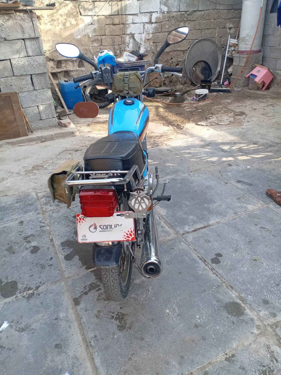 السلام عليكم عندي هاي الدراجه موديل ٢٥ أوراق بيه شكد تسوه اريد ابيعه


**إذا كنت صاحب هذا الإعلان وتريد حذفه لأي سبب، رجاءا أرسل رسالة إلى الدعم الفني**