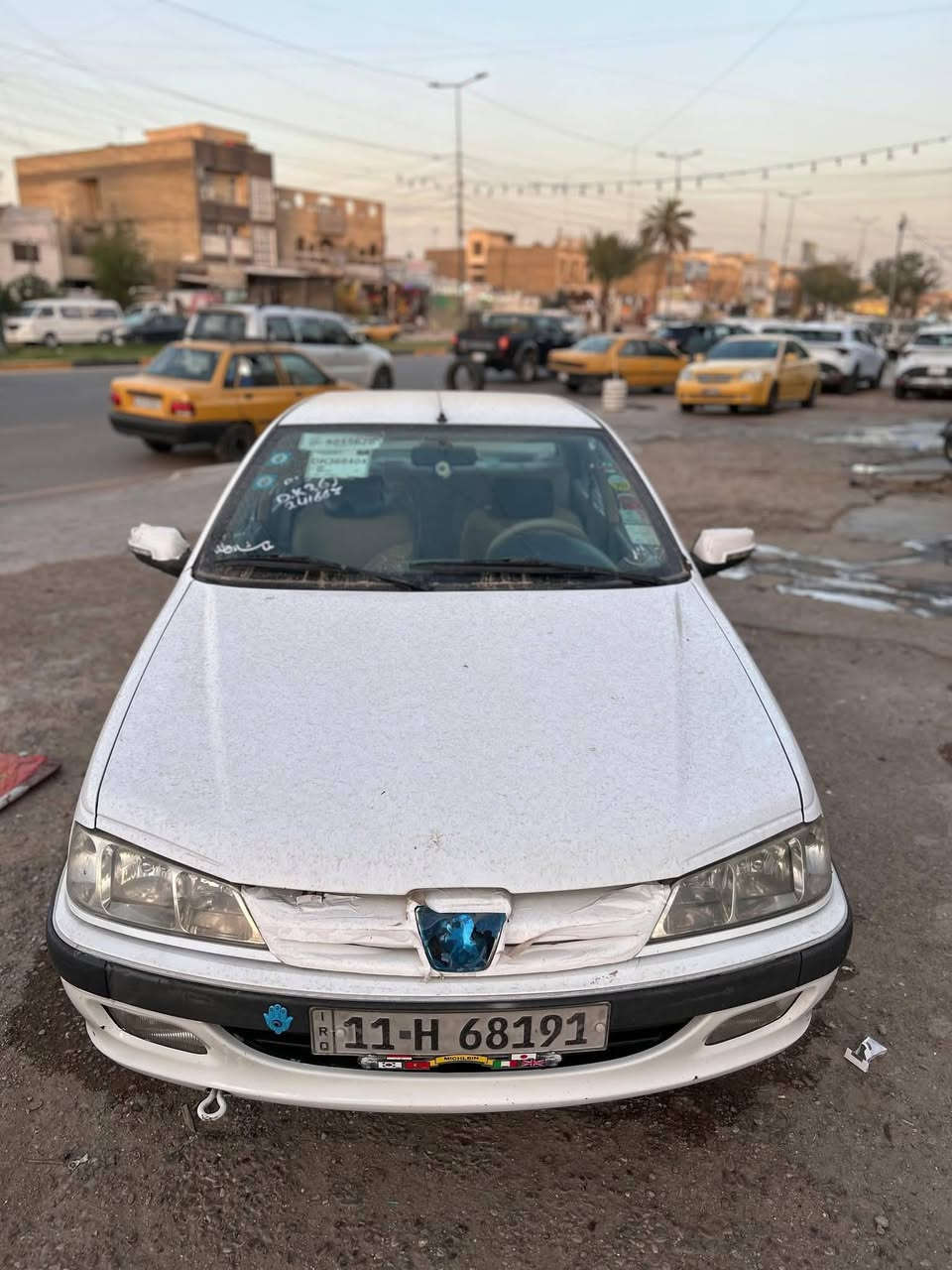 السلام عليكم 
بيجو بارص 2018
 السياره  غاز / بانزين 
تبريد ثلج 
صدر جديد 
تايرات جديد 
كير مكينه خير من الله 
تجي تشوفها احلا من صور  بكانها بغداد الشعب  ***********
