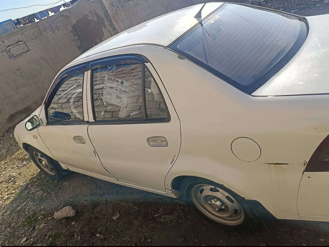 السلامً وعليكم سيكي للبيع موديل 2012 كير مكينه شرط تبريد بس غاز طخم تايات جديد  باتري جديد تدفىه نار. السياره نضيفه  مكاني موصل تلرمان  ابيه جملغ وباب السايق  امبدلات . كربون بنزين بيه   اتصل على ...*********** . السعر 42 وبيه مجال
