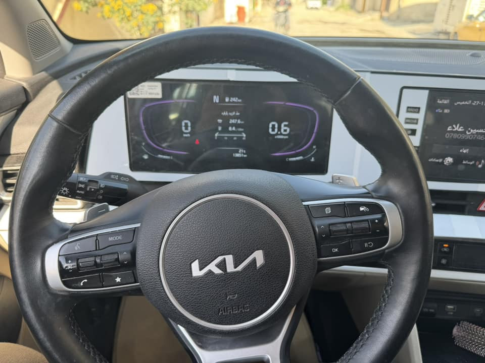 ‎
 
سبورتج موديل 2025مكفولة كفاله عامة 
ماشيه 15
رقم اربيل شركه (nim)
‎بصمه تشغيل 

‎باب خلفي كهرباء 

‎كراسي كهرباء 

‎كراسي هيتر 

‎استيرن هيتر

‎نقاط عمياء 

‎مراية اوتو دم 

‎حساس مطر 

‎تبريد بيانو 

‎مكينه 2000 دوش

‎هاند بريك بصمه

‎شاحن واير ليس 

‎شاشه ابل كار بلي 

‎اريل نفكيتر

‎كامره دواره

‎دشبول ايباد

‎قطعتين تبريد

‎حساس امامي وخلفي 

‎لايت زينون + LED

‎كشافات زينون

‎بكلايت LED

‎ويل كب 19

‎شفتات مقود

‎مثبت سرعه

‎نظام مانع الانزلاق 

‎نظام نزول منحدرات

‎نظام الايزو فكس

‎درايف مود SMART/SPORT/Eco/NORMAL

‎اشاير بل مري والمري قابله للطي

‎مخارج USB + مخرج   لاطب
‎ 
 230 قفل 
ربع 225 لا تخابر 

‎للاستفسار ***********
