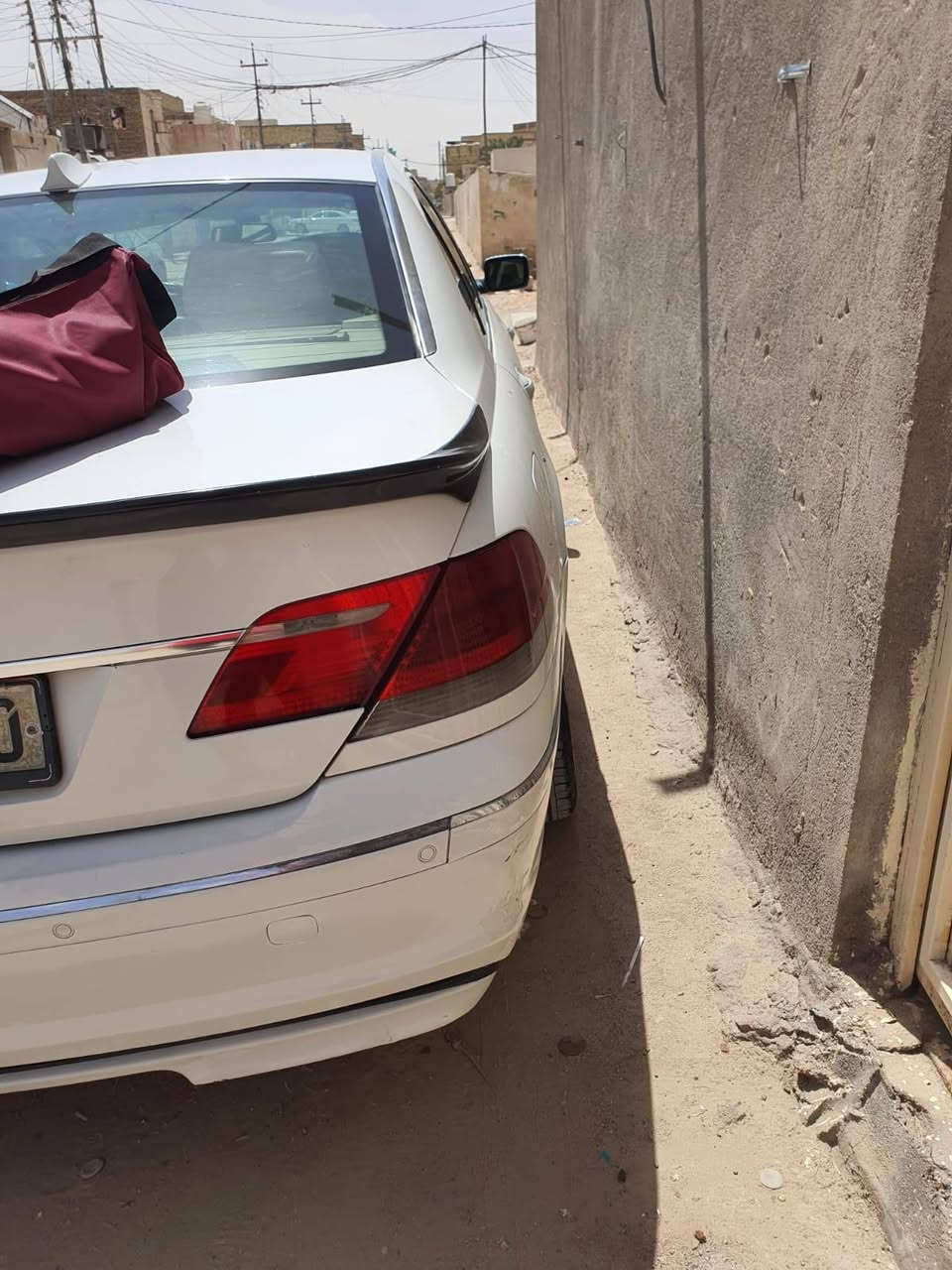 السلام عليكم BMW خليجي فول تبريد خلفي امامي ثلاجه خزن كلاص تبريد فول لاخير مكينه مرغوب 6سلندر ادمه كامله عليه سياره جديد حيل مديل 2008 هواي موصفات بيه فتحه سقف سلايت ترحيب بصمه سياره نقص بيها دبل امامي ايمن او تايرات خلفيه نص عمر راعيها يريد مداور سنويه بعدهي ما منتهيه سعر 140وبيها مجال***********
