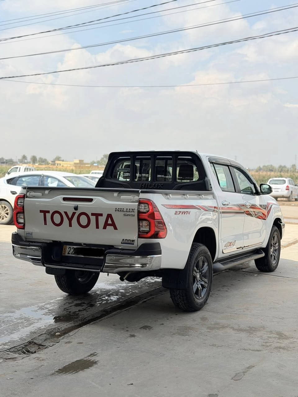 الجديد صلو ع نبي 🔥 
بيكم هايلوكس 
موديل 2025 
4x4 
 ماشيه 8000
بعدهي بوضع الزيرو 
فول مواصفات 
شاشه كامره 
شحن لا سلكي 
قطعتين تبريد 
كشنات تبريد 
تحكم جهتين 
حساس امامي خلفي 
هواي بيها مواصفات 
ساز ام الضمان 
السعر عند الإتصال 
للأستفسار اكثر 
***********@***********
