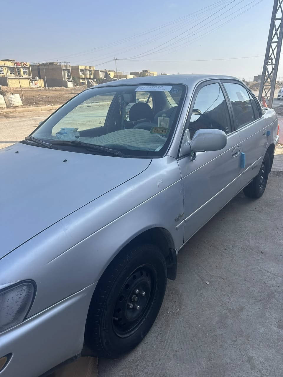 للبيع – تويوتا كورولا 1994 🚗
▪️ اللون: رصاصي (صبغ حزام)

▪️ المكينة : 1600 

▪️ الكير: كفالة

▪️ تبريد ممتاز ❄️

▪️ شاشة + كامرة خلفية

▪️ تخم تاير جديد

▪️ رقم بغداد (مشروع وطني)

💰 السعر: 58 $ وبيه مجال

📞 للتواصل:

***********
