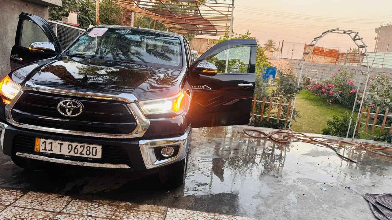 تيوتا هايلكس 2023
المكان جسر ديالى 
السعر 260 ورقة 
مكلف بالنشر 
للاستفسار 
***********
