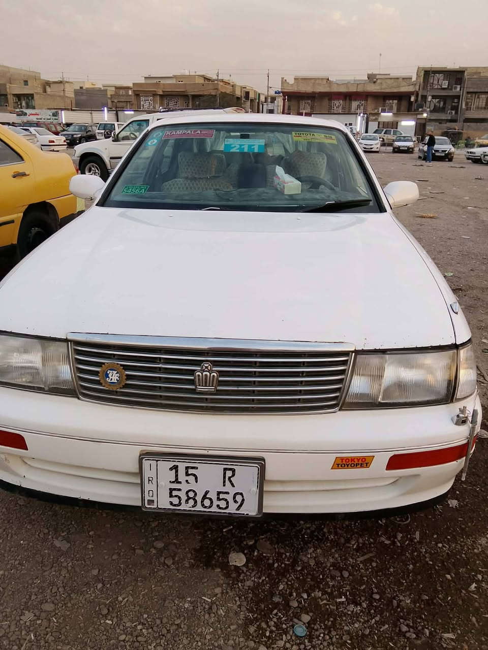 سياره نوع بطه ياباني موديل 1992رقم انبار  كير ومحرك خير من الله سياره جاهزه وحلوه للبيع السعر 55 وبيه مجال المكان بغداد الشعله الرقم للاستفسار ***********
