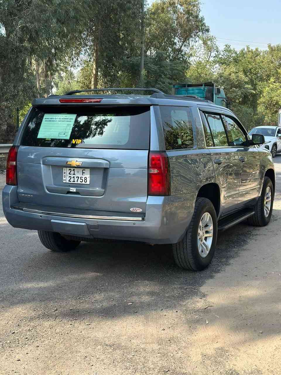 السلام عليكم تاهو للبيع
وارد امريكي 2016 

مواصفات LS

مكينه كير شرط 

تخم تاير جديد 

صدر امامي خلفي جديد

سياره مال بيت خير من الله 

رقم سليمانيه دولي 

بسمنه سياره 

سياره (باب سايق وخلف سايق وجاملغ خلفي وصندوك وباب وره باب صدر صبغ فقط )

بجم كبس مكفول 

تبريد تدفئه جاهزه سياره 

موقع بغداد 

السعر 260 وبيها مجال بسيط 

الاستفسار 

احمد

***********
