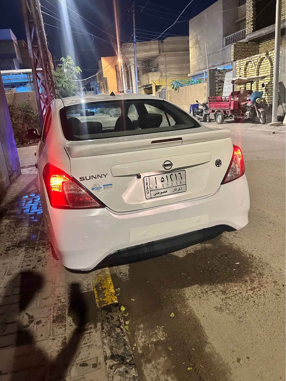 نيسان صني هندي موديل 23 ذي قار معوقين سنويه لحد 2029
كفاله كير مكينه تبريد 
البصره 
***********
105$ Singapore
