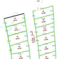 قطعة أرض ملك صرف 190 متر 8185/18/3 الدورة   الصناعة مجاور كلية الهادي ...