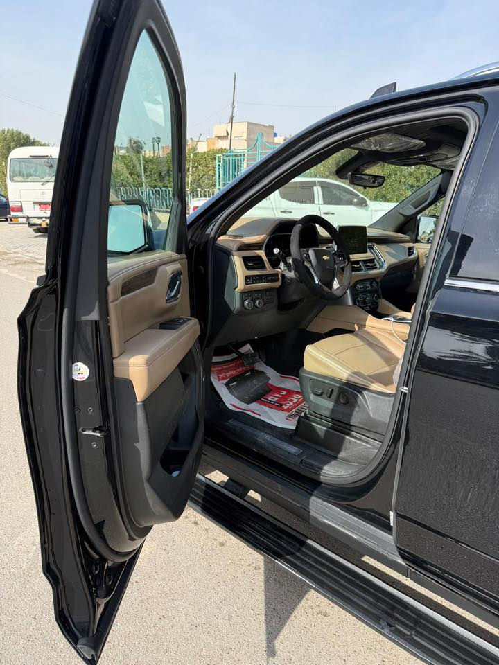 تاهو بريميرا جكات كامرات فول
‏2022 Chevrolet Tahoe Export 4WD

‏  5.3L V8 OHV 16V 

الشركة: شيفورليت 

النوع: تاهو برايمير 

اللواحات المروريه بغداد

 فول 1/1

الون : اسود  

موديل:2022

خليجي

علامه ضوئيه

فتحت سقف بانوراما 

ذات شو 

جكات 

كامرات 5 

فول تحكم استيراد 

شاشه العدادات دجال 

فول رادارات امامي خلفي جانبي 

توقف ذاتي 

تحديد مسار 

شاحن تلفون لاسلكي (شاحن واير ليس )

بصمه اربع ابواب 

تشغيل عن بعد

لايت امامي ليد + زينون

تحكم ستيرن كامل

شاشة امامي

شاشات خلفية

كشنات تدفئة تبريد 

كشنات الخلفي تدفئه

كشنات جلد 

كشنات كهرباء الامامي والخلفي 

دفع رباعي 4*

مكان بغداد الشعب 

للتواصل: ***********
