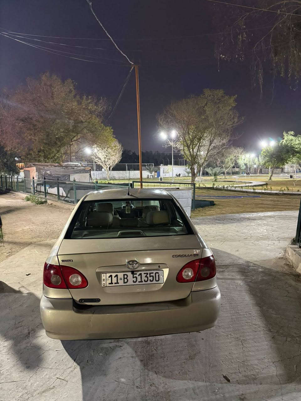 سلام عليكم كرولا نحلة للبيع السياره نظيفه الكير جديد المحرك 1800بي تنقيص بل كل شهر نص ربع السيارة وارد امريكي السعر 90 
***********

