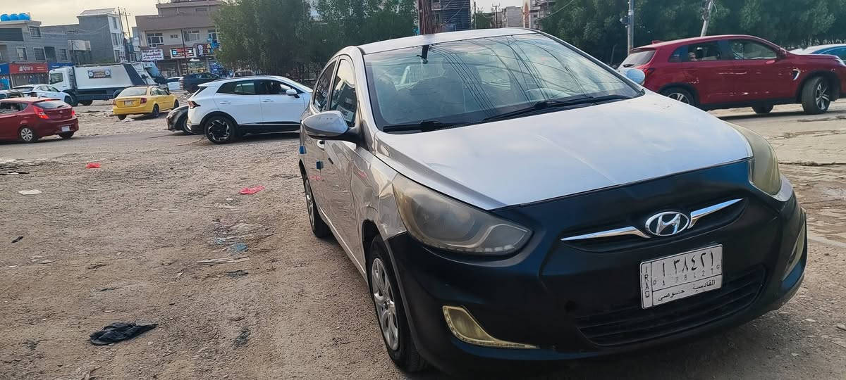 اكسنت خليجي بلو نص فول ٢٠١٣ 
محرك ١٦٠٠ 
توصل خاص او واتساب *********** ديوانية, القادسية
