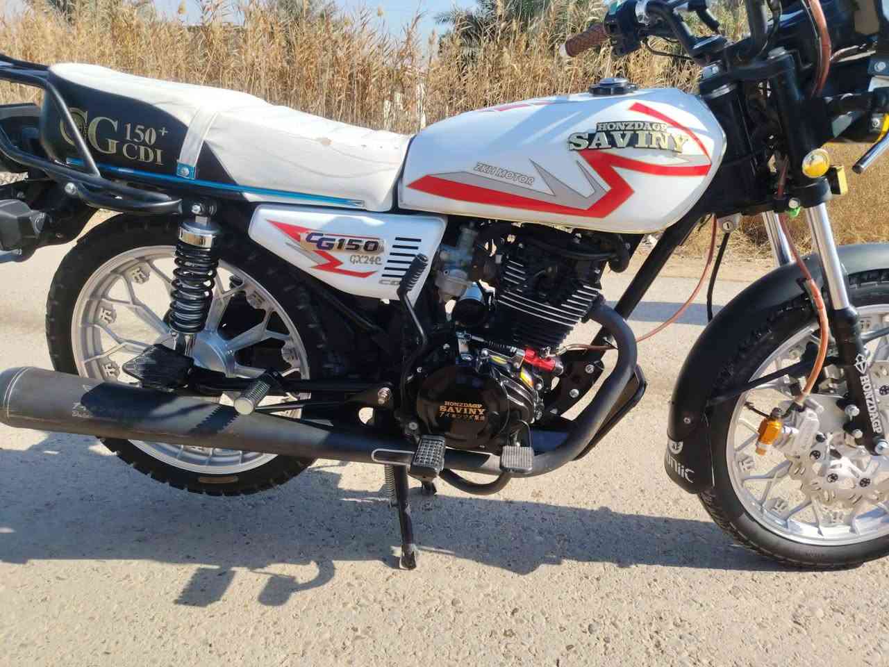 السلام عليكم للبيع دراجه سيفان موديل ٢٠٢٥كفاله عامه من كلشي دراجه جديده بمعنه الكلمه اوراق كامله السعر ٧٥٠وبيها مجال قليل للاستفسار واتساب ***********رجاءأالمو شراي لايراسل السوك كلشي بي العنوان المدائن سلمان باك
