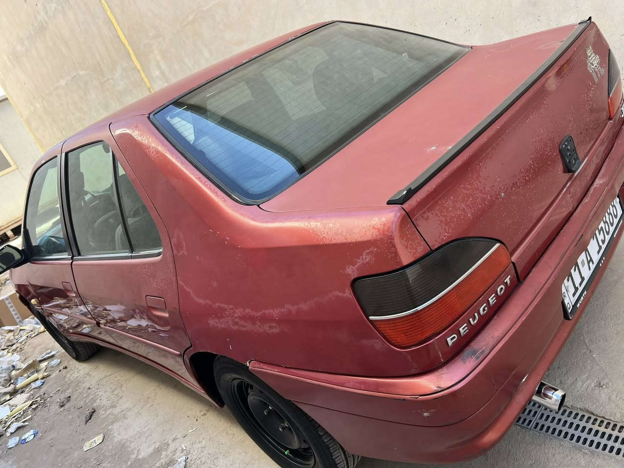 سلام عليكم سياره بيجو 306موديل2001مكينه كيرتخم تايرصدر كهربا ئيات مكفوله بغداد رقم مميزسعر35بيها مجال***********
