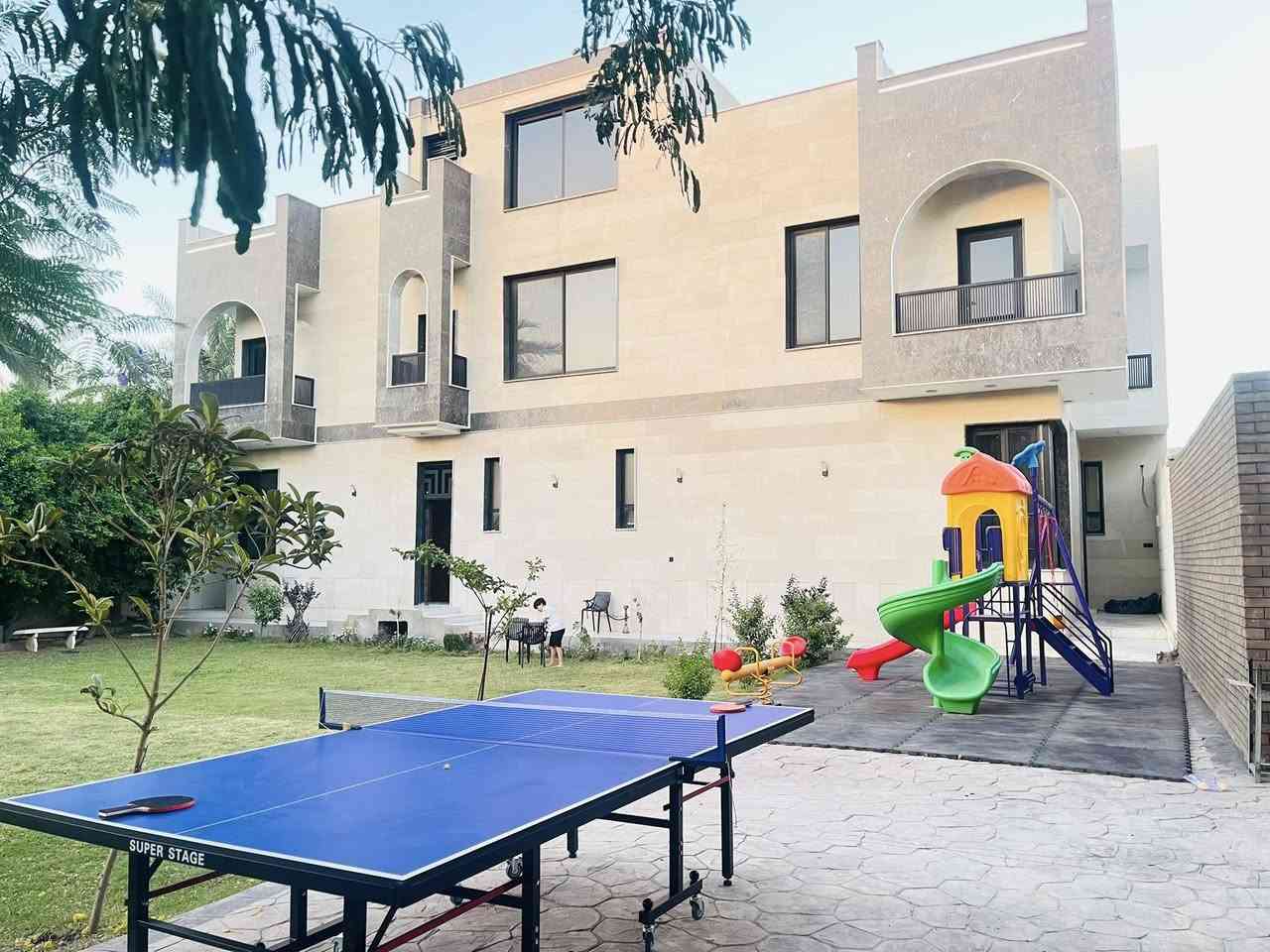 🌴 مزرعة فاخرة للإيجار اليومي - بغداد (البوعيثة) 🌴
تبحث عن مكان هادئ ومميز لقضاء أجمل الأوقات مع العائلة أو الأصدقاء؟ 🤔✨
نقدم لكم مزرعتنا المتكاملة والمجهزة بأعلى مستويات الرفاهية والتسلية في أجمل مناطق بغداد الخضراء (البوعيثة) 🌾
🏡 المزرعة مجهزة بـ:
 مسبح خارجي كبير (نظيف ومعقم بالكامل) 🏊‍♂️
 مساحات خضراء واسعة وحدائق منسقة لجلساتكم 🌲
 صالة ألعاب مجهزة بـ PlayStation وجلسة مريحة 🎮
 منضدة ألعاب لعشاق الحماس والتحدي 🏓
 صالة داخلية مكيفة ومجهزة بكافة الخدمات ❄️
 مكان مخصص للشواء (باربكيو) 🥩🔥
📍 العنوان: بغداد - البوعيثة -شارع الڤلل 
📞 للحجز والاستفسار، يرجى الاتصال على الرقم ***********

متوفر الحجز جميع ايام العيد سعر اليوم الكامل 500 الف
