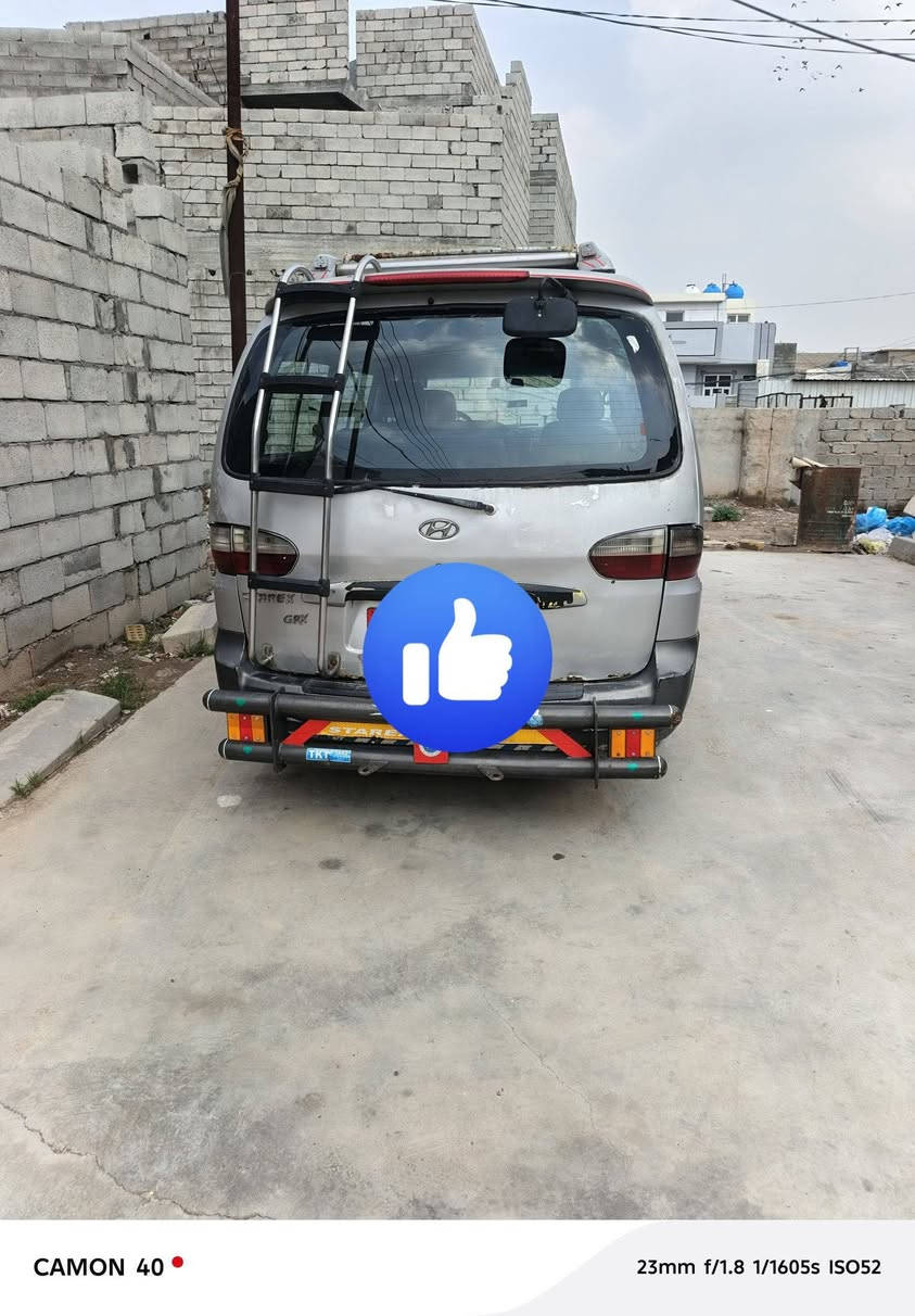 السلام عليكم ستاركس للبيع 2005محرك كير أكسل مقفول كشر شوفت عين بيهه خياس تلكيط شاصي واحد معمر رقم بغداد السعر70وبيهه مجال المكان بعقوبة بهرز ***********
