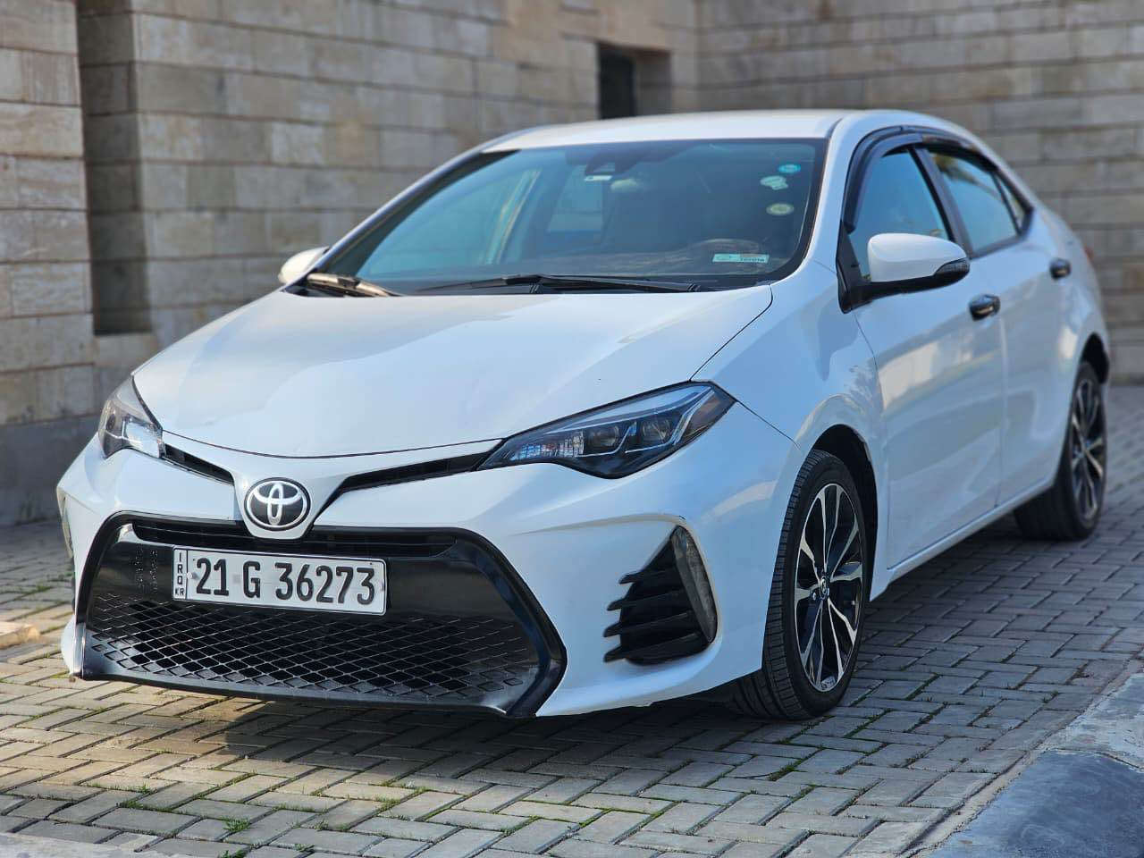 سلام عليكم 
كورله موديل 2019 وارد امريكي ضرر سياره جاملغ واحد مبدل ومصبوغ وبنيد تعديل بارد ربعه وبيها بل بطانه صبغ سياره كير ومحرك كله بشرط تايرات امامي ودسكات امامي جديد شادهن سياره مامتعوبه ماشيه 142 سياره حلوه وما ناقصها شي سعر سياره 145 وبيها مجال 
*********** كركوك, العراق
