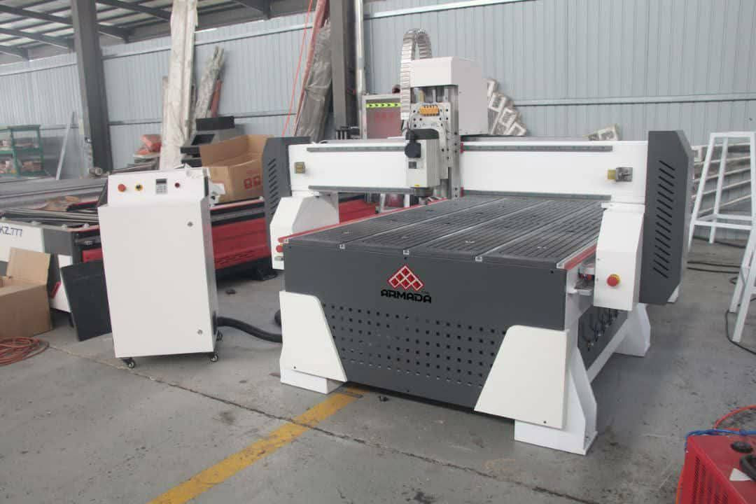 🇨🇳ARMADA CNC🇨🇳
😍الآلة الأقوى لصناعة أعمالك الخشبية😍
♥️ #آلة_راوتر cnc حفر ونقش وقص 2D&3D♥️
( رخام _ مرمر _ حجر _ المنيوم _ نحاس _ خشب _ الكبوند _ PVC )
♦️مساحة العمل 200*2500*1300
⚡ جهد العمل 380 فولط  
⚡ محرك الحفر 5,5 كيلو واط تبريد ماء 
⚡ طاولة تبريد ماء
⚡ سكك تايواني 
⚡ محركات درايفرات Leadshine/CW Brand 

#السعر:⁉️

♦️فريق شركة أرمادا جاهز للرد على استفساراتكم🧑‍💻📱

008618954507672
#صناع_الثقة 
#Trust_maker


**إذا كنت صاحب هذا الإعلان وتريد حذفه لأي سبب، رجاءا أرسل رسالة إلى الدعم الفني**