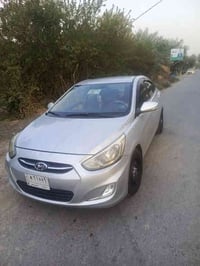 سياره اكسنت للبيع كفالة عامة كير محرك شركة السياره مال بيت بس بيهة جرا...