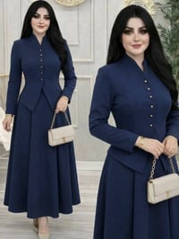 سترة مبطنه • تنوره صيفي • مقاسات ٤٢-٥٢