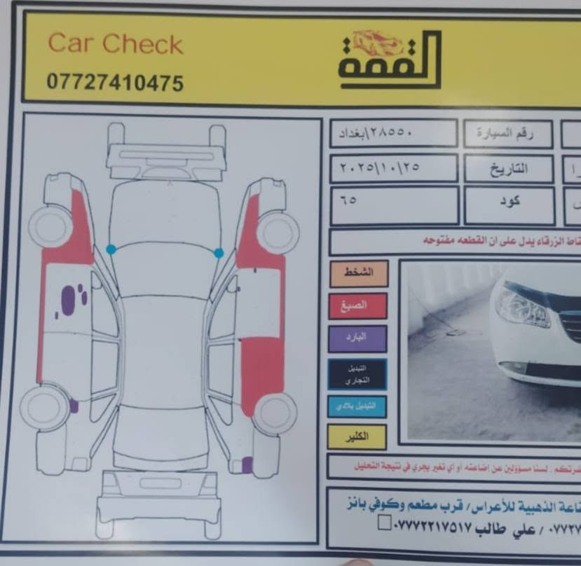 الإنتره 2008
محرك 2000 مكفول
كير مكفول
سياره صدر أمام خلفي جديد
تايرات نضيفه 
صور القطع الي بل سونار فقط بدون دواخل وكص
سياره جاهزه وخير من الله 
سنويه صار شهرين من صاقطه بسمي 
سعر $110وبيه مجال 
بدون مراوس لبيع فقط 
مكان سياره ديالئ دور زراعه 
***********
