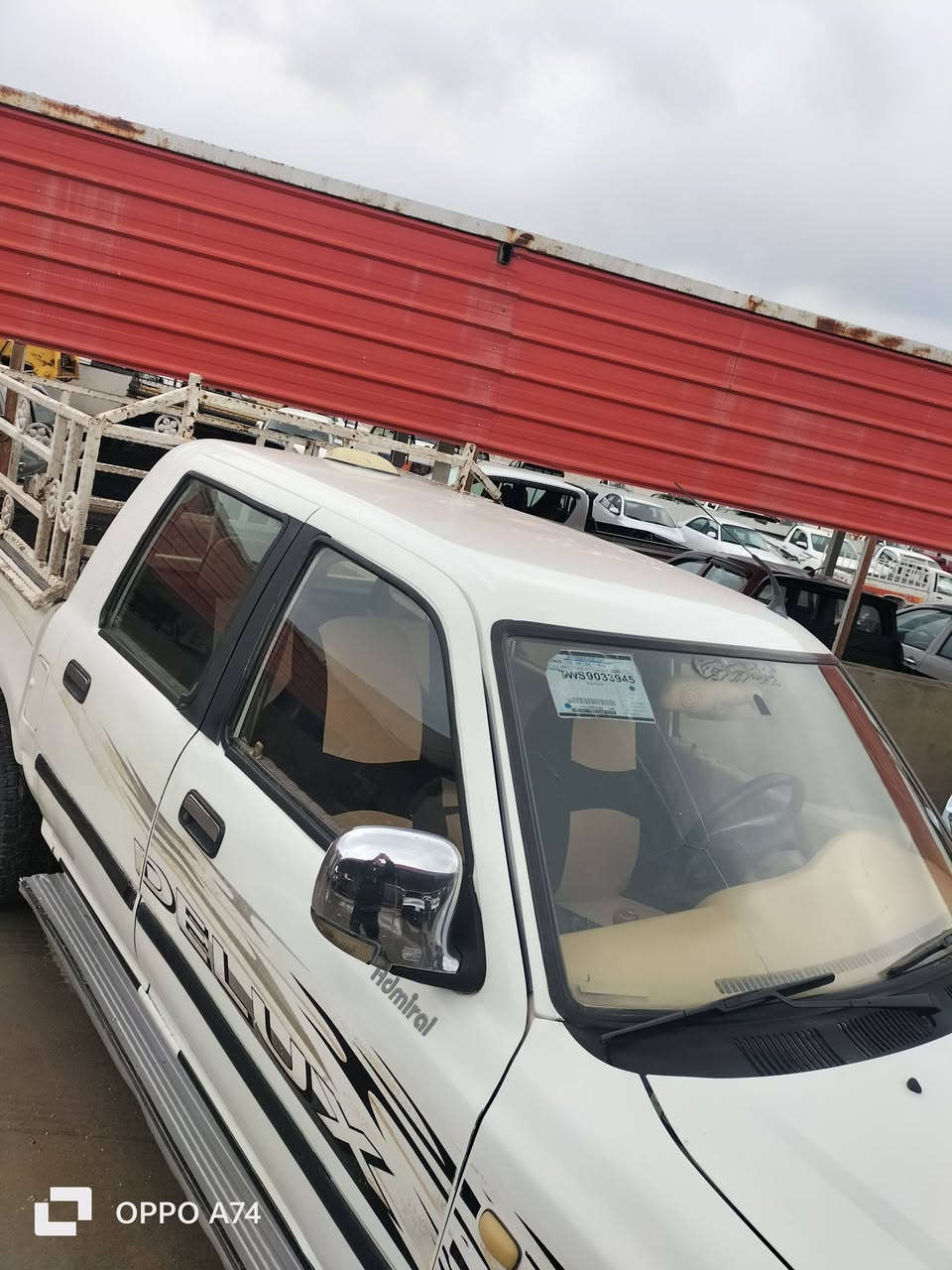 اذميرال موديل 2006 مكينه بخ كير ومكينه و اكسن بشرط بدون دعم بدون صبغ ملافيس اصلي هزا پكانه طخم تواير جديدة سعرة 32$ بي مجال  ***********
