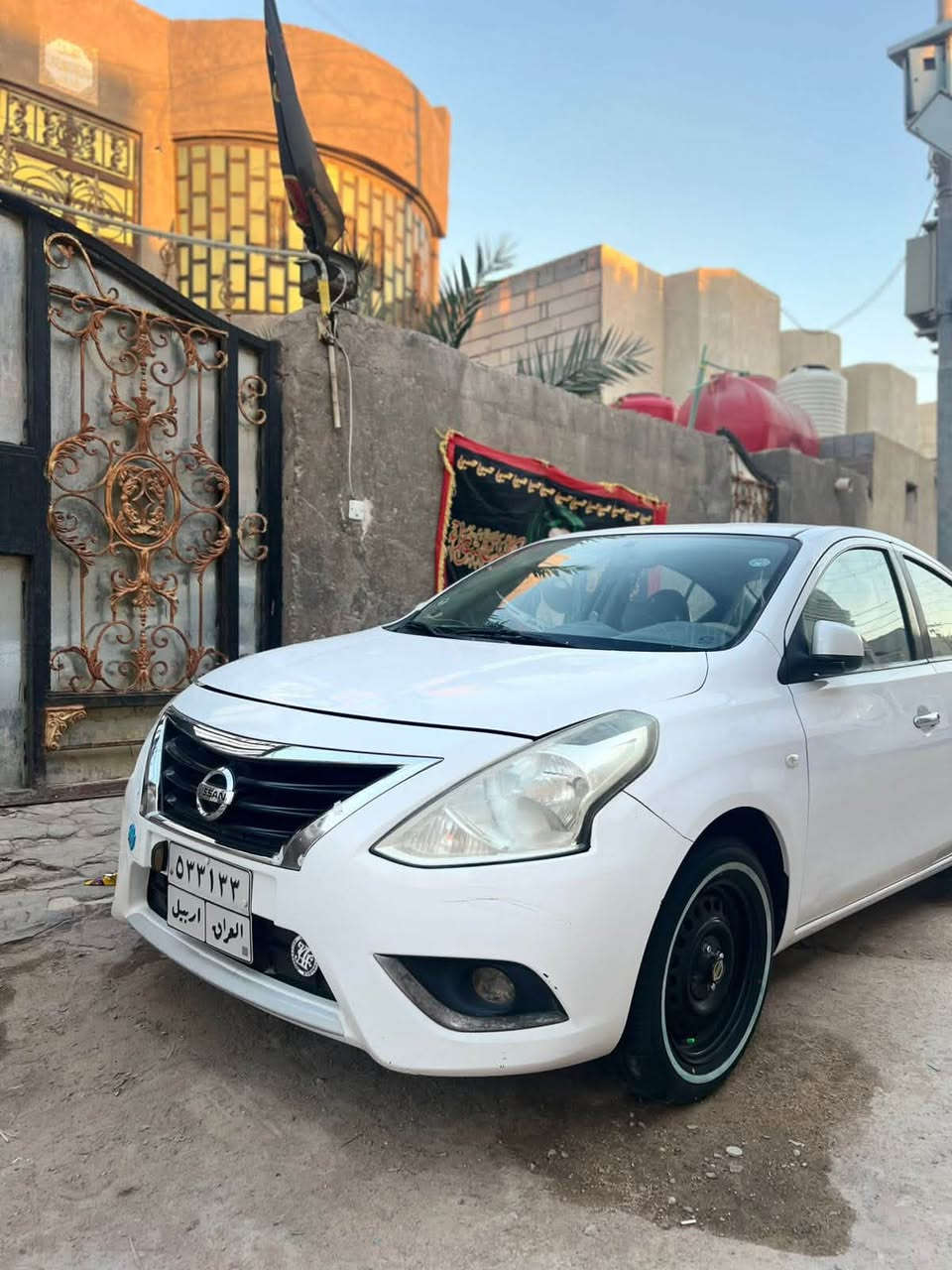 نيسان صني 2019 بليتة زركة سيارة جاهزة تخم تايرات سبوع ما صارلة حدادية 90بلمية منضومة تبريد مصار سبوع من مبدلها دواخل فول سماعات 4 بلبيان شاشة كامرة وبيها نقوصات بسيطة  سنوية منتهية وبيها ضربة بجاملق الخلفي بس سعر 95 وبيها مجال مكان السيارة بصرة تنومة وتواصل وتساب فقط ***********
