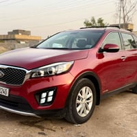 سورنتو موديل 2016وارد أمريكي ضرر سياره خشم البنيد فقط مكينه 6سلندر7راك...