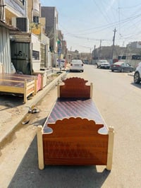سرير نفر • تفصيل خشب روسي • ٨٥×٢٠٠ سم